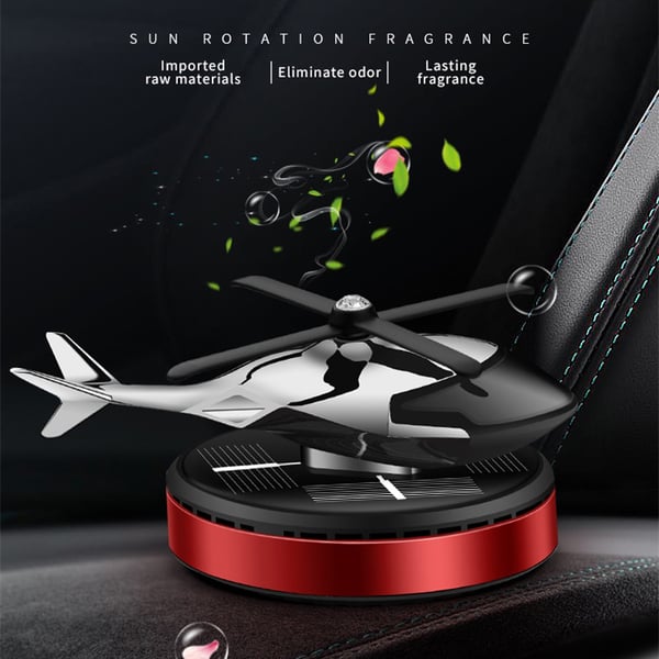Seurico™ Solar-powered Helicopter Aromatherapy Car Air Freshener